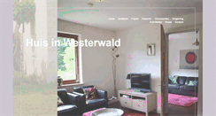 Desktop Screenshot of huisinwesterwald.nl